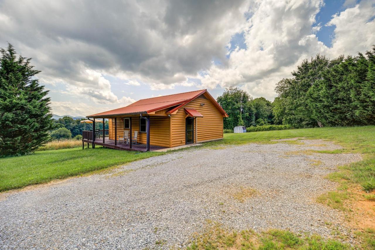 Blue Ridge Mountain Cabin With Views And Hot Tub Sparta Buitenkant foto