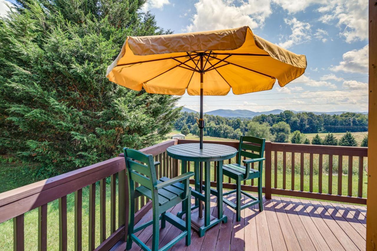 Blue Ridge Mountain Cabin With Views And Hot Tub Sparta Buitenkant foto